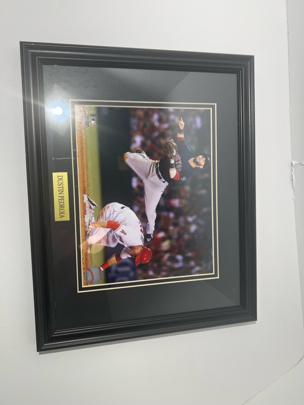 MLB Framed Action Photo - Black Frame with Red & White Players